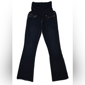 GAP 1969 Sexy Boot pull on stretch maternity jeans pants 26/2 pockets